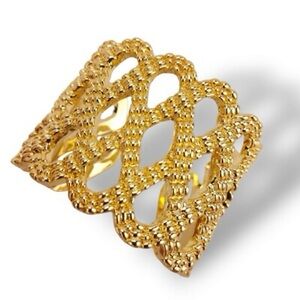 Lilly Pulitzer Open Lattice Cuff Bracelet